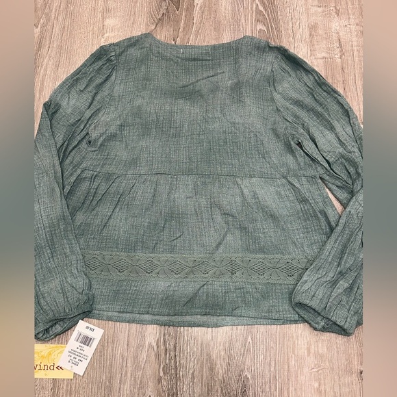 Boho Longsleeve NWT! Rewind Size:Medium - Picture 4 of 15
